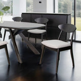 Sargans Black Dining Table - Ornate Home