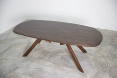 Sargans Rich Walnut 7 Piece Dining Set - Ornate Home