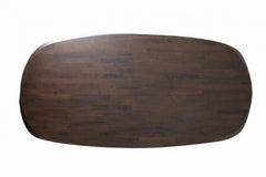 Sargans Rich Walnut Dining Table - Ornate Home