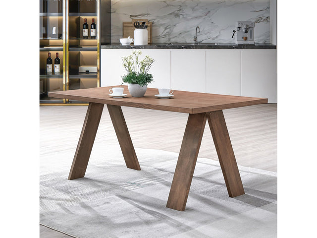 Sarha Walnut Dining Table - Ornate Home