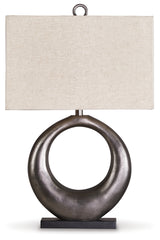 Saria Antique Silver Table Lamp (Set of 2) - Ornate Home