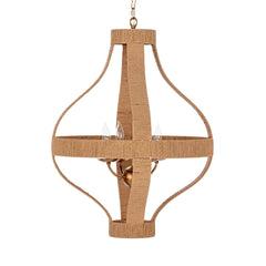 Sarmiento Pendant Natural/Gold - Ornate Home