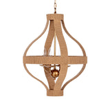 Sarmiento Pendant Natural/Gold - Ornate Home