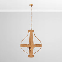 Sarmiento Pendant Natural/Gold - Ornate Home