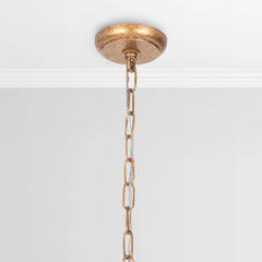 Sarmiento Pendant Natural/Gold - Ornate Home