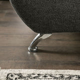 Sarnen Dark Gray Loveseat - Ornate Home