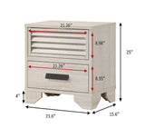 Sarter White Panel Bedroom Set - Ornate Home