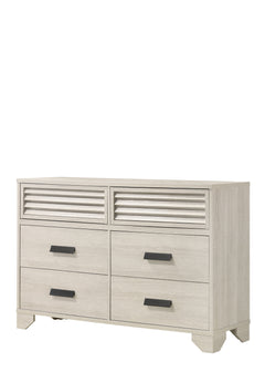 Sarter White Panel Bedroom Set - Ornate Home