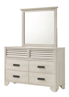 Sarter White Panel Bedroom Set - Ornate Home