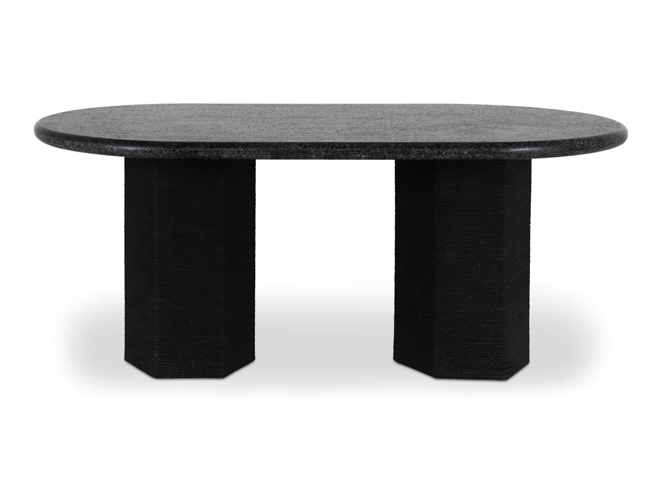 Sartoria Black Granite Dining Table - Ornate Home