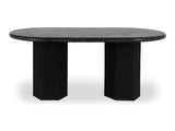 Sartoria Black Granite Dining Table - Ornate Home