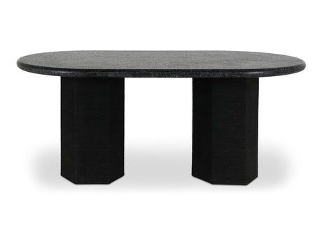 Sartoria Black Granite Dining Table - Ornate Home
