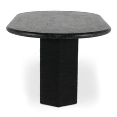 Sartoria Black Granite Dining Table - Ornate Home