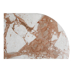 Sartoria Breccia Marble/Natural Dining Table - Ornate Home
