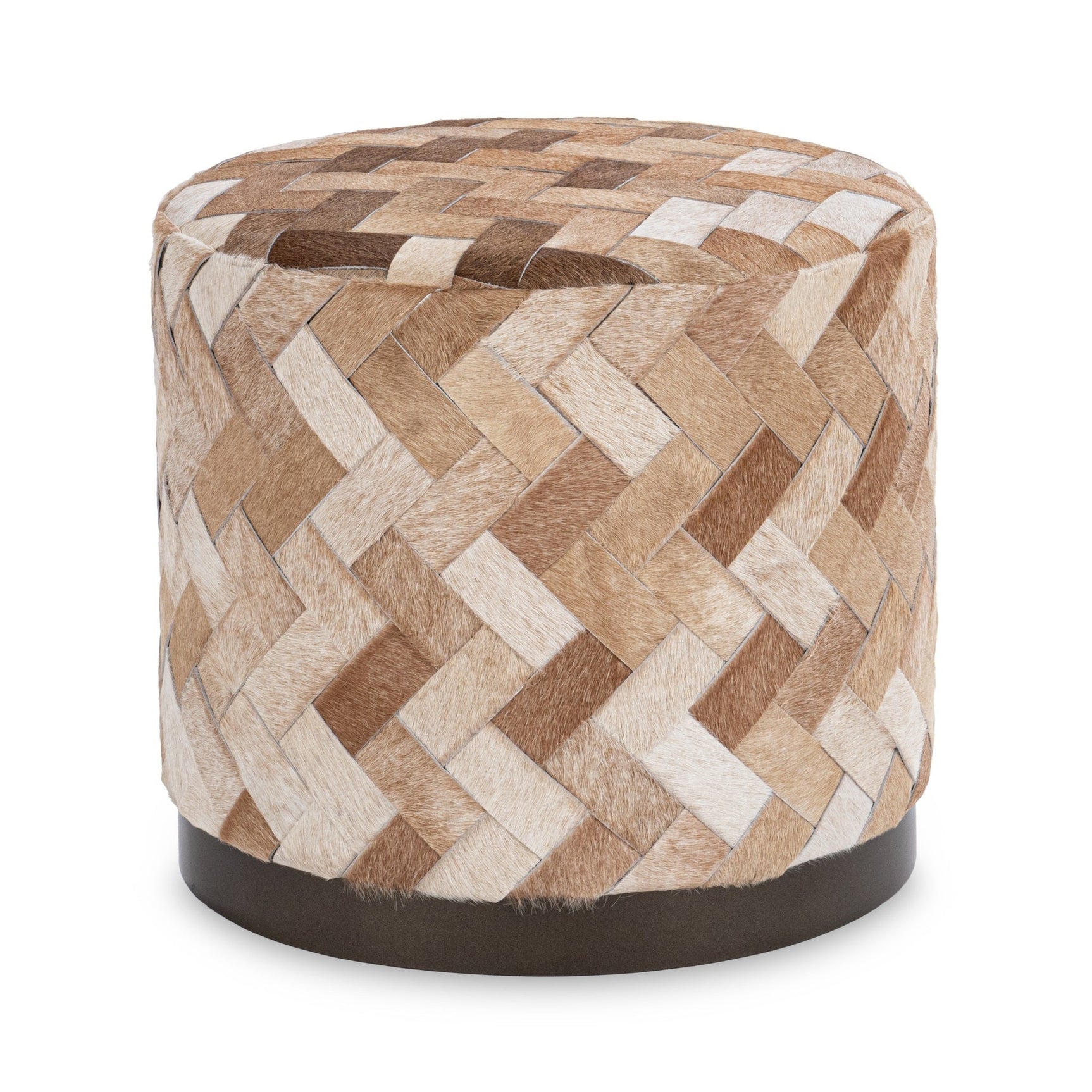 Sasha Canyon Dust Ottoman - Ornate Home