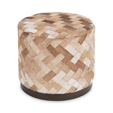 Sasha Canyon Dust Ottoman - Ornate Home