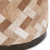 Sasha Canyon Dust Ottoman - Ornate Home