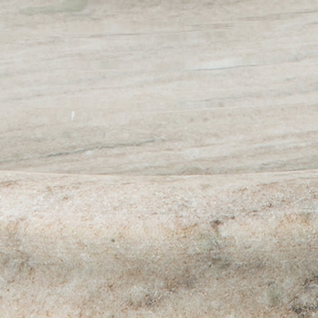 Saskia Clear/Beige Candle Holder - Ornate Home