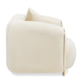 Sassani Gold/Crepe Accent Chair - Ornate Home