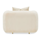 Sassani Gold/Crepe Accent Chair - Ornate Home