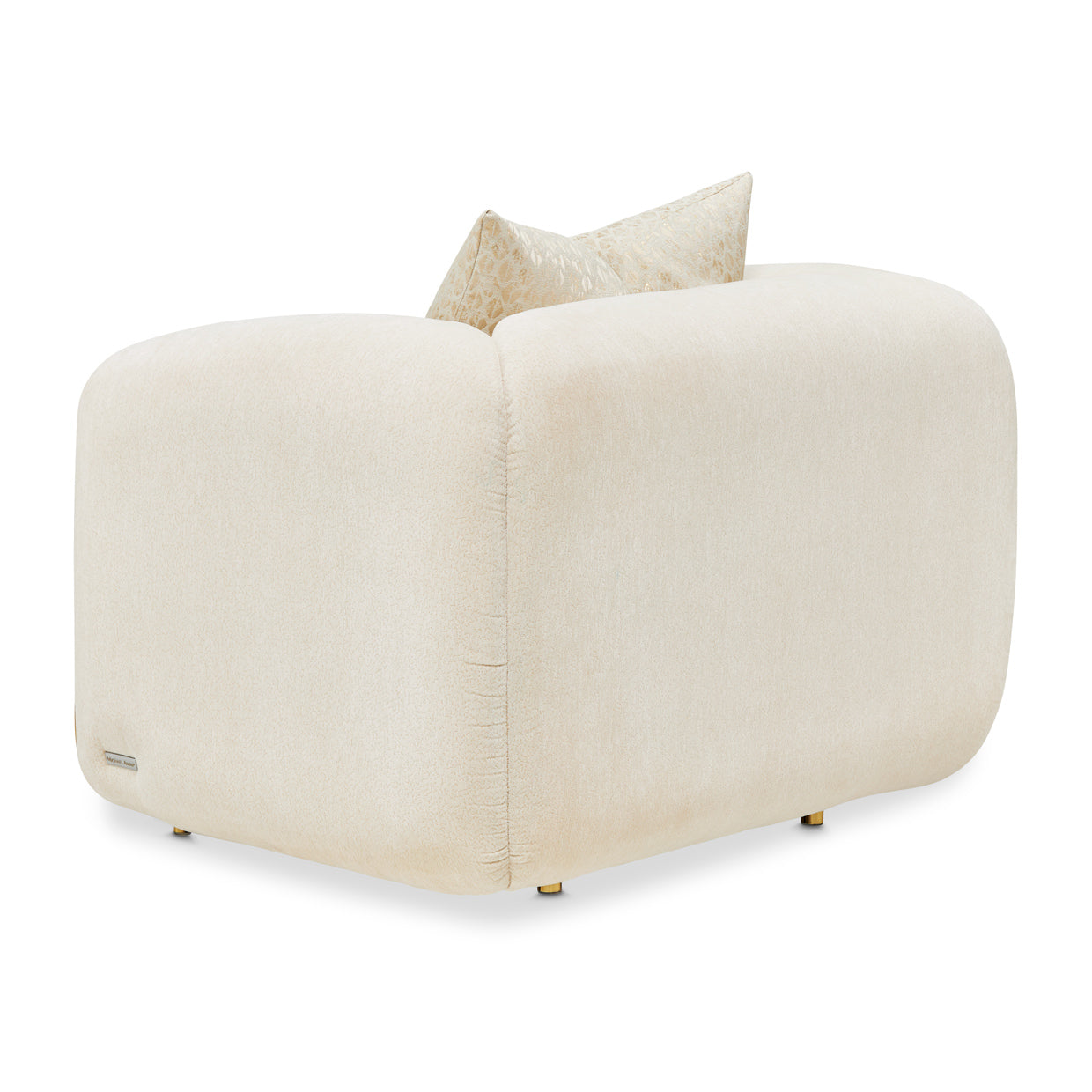 Sassani Gold/Crepe Accent Chair - Ornate Home