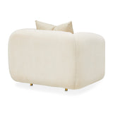 Sassani Gold/Crepe Accent Chair - Ornate Home