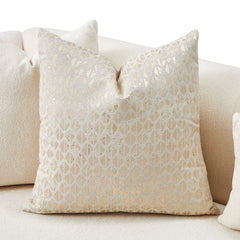 Sassani Gold/Crepe Loveseat - Ornate Home