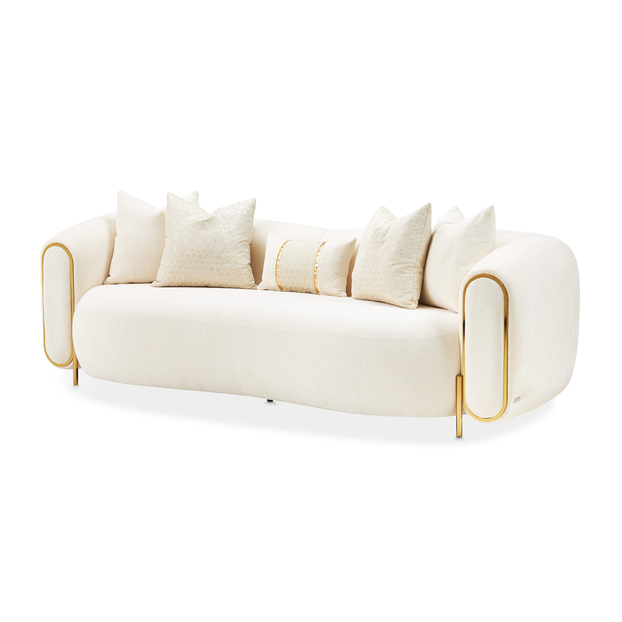 Sassani Gold/Crepe Sofa - Ornate Home