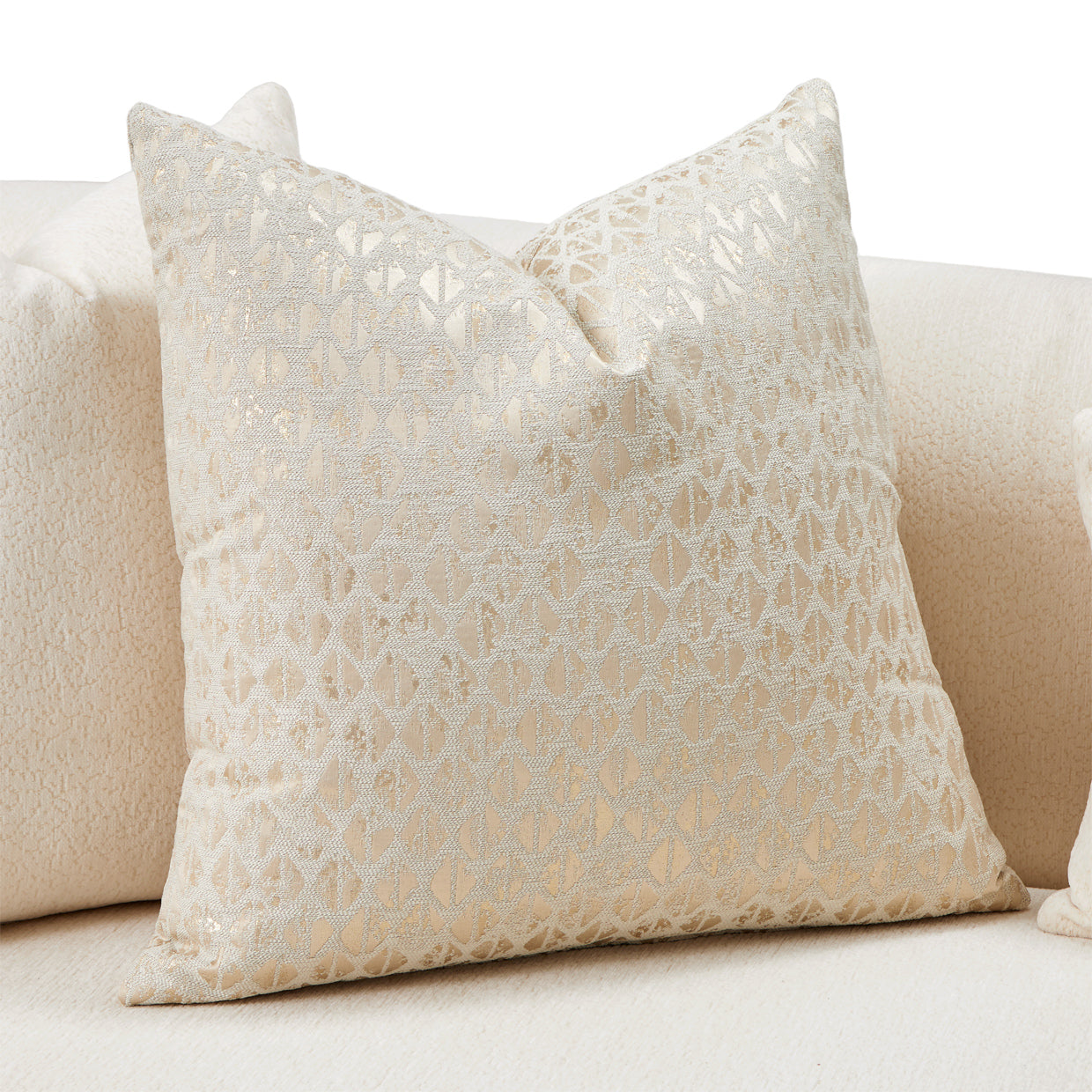 Sassani Gold/Crepe Sofa - Ornate Home