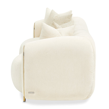 Sassani Gold/Crepe Sofa - Ornate Home