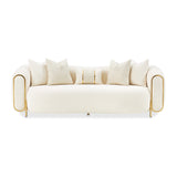 Sassani Gold/Crepe Sofa - Ornate Home