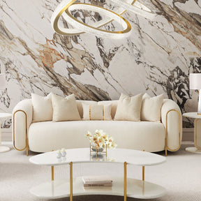 Sassani Gold/Crepe Sofa - Ornate Home