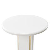 Sassani Pearl White Accent Table - Ornate Home