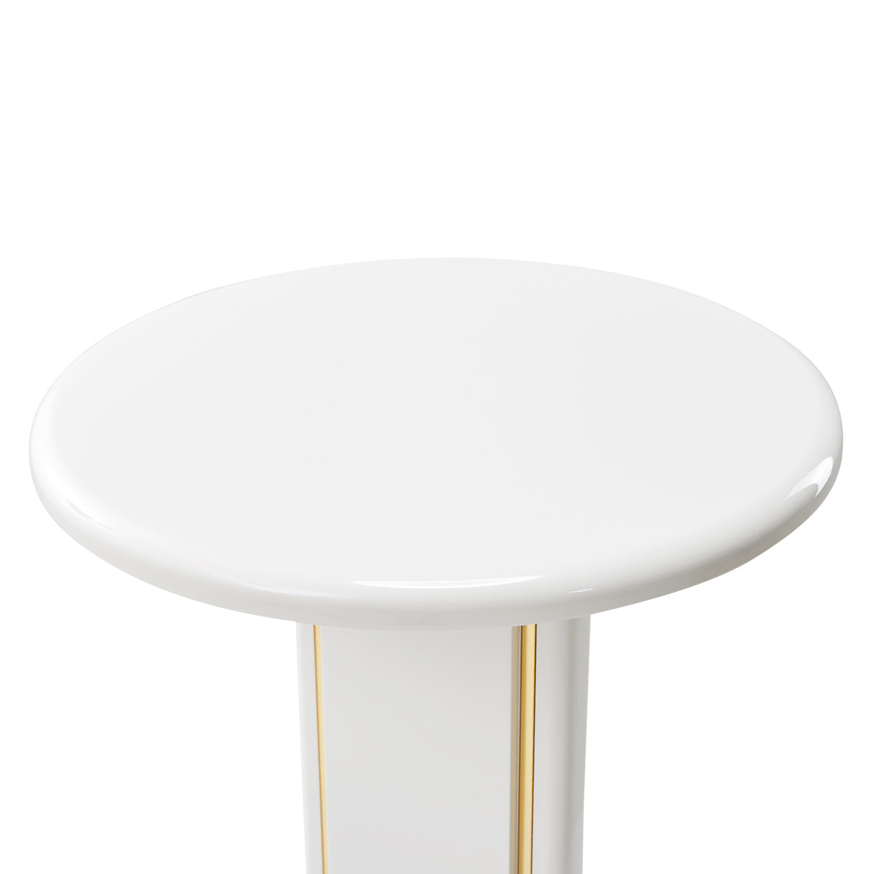 Sassani Pearl White Accent Table - Ornate Home