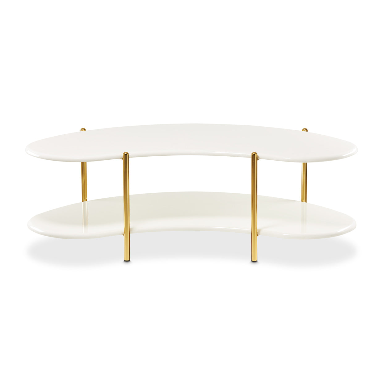 Sassani Pearl White Cocktail Table - Ornate Home