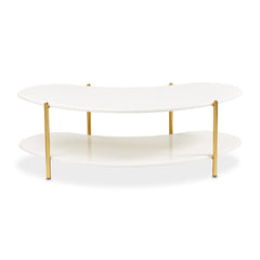 Sassani Pearl White Cocktail Table - Ornate Home