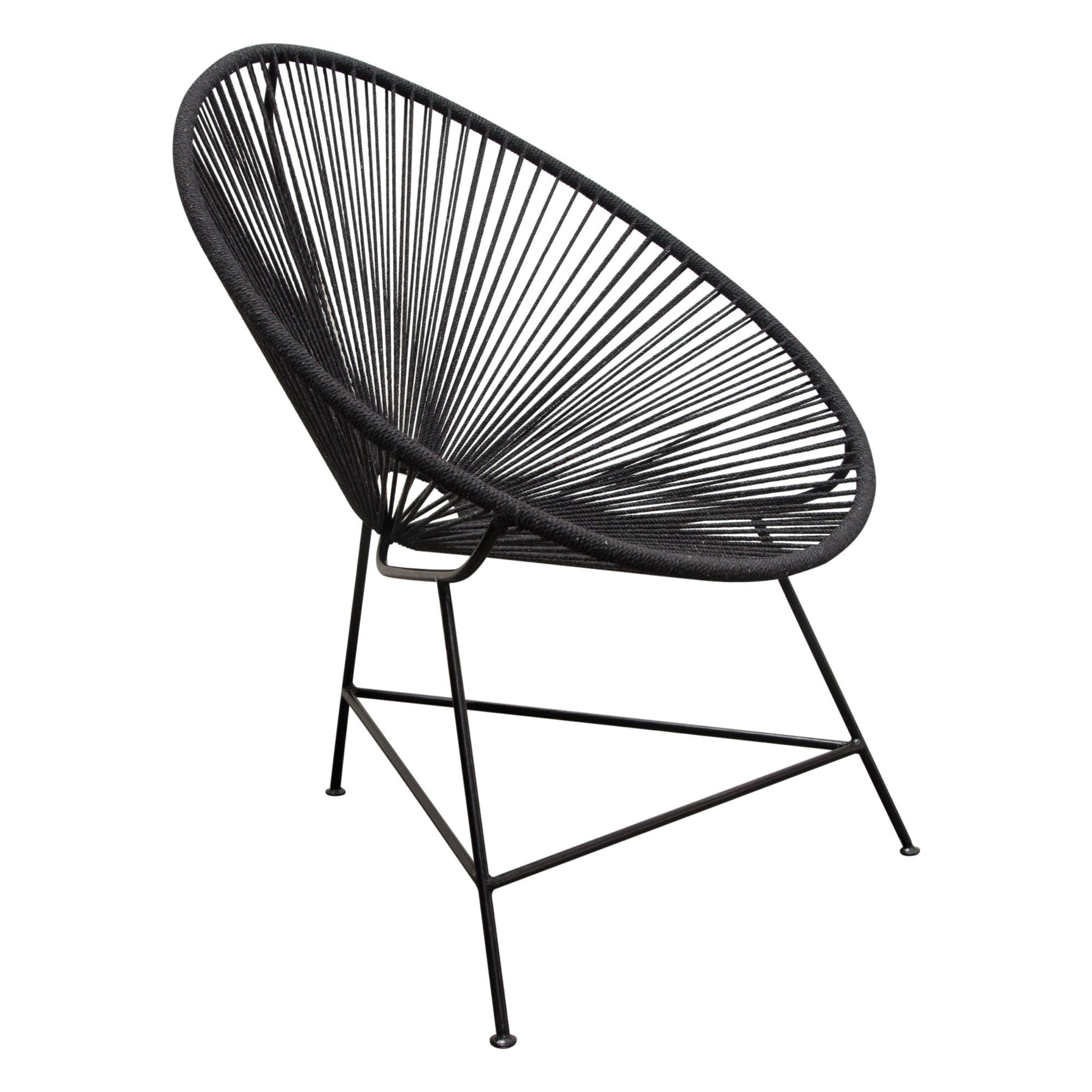 Sativa Black Accent Chair (Set of 2) - Ornate Home