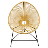 Sativa Orange Accent Chair (Set of 2) - Ornate Home