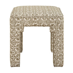Satoria Green/White Upholstered Small Bench - Ornate Home
