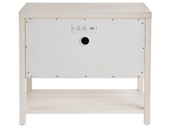 Saugatuck White Sand Nightstand - Ornate Home