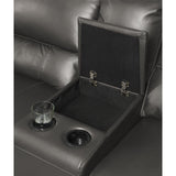 Saul Gray Power Motion Sectional Sofa - Ornate Home