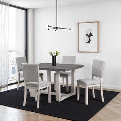 Sauro Gray Side Chair (Set of 4) - Ornate Home