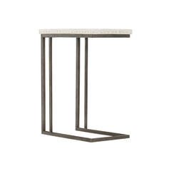 Sausalito Flint Grey/Terrazzo Outdoor Accent Table - Ornate Home