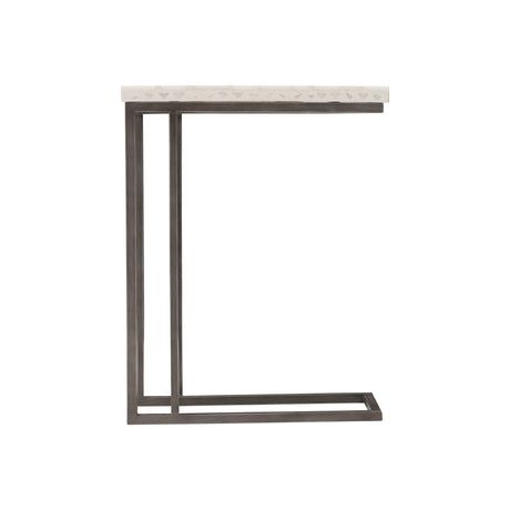 Sausalito Flint Grey/Terrazzo Outdoor Accent Table - Ornate Home