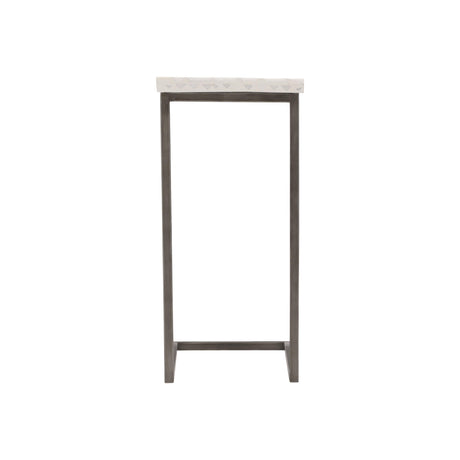 Sausalito Flint Grey/Terrazzo Outdoor Accent Table - Ornate Home