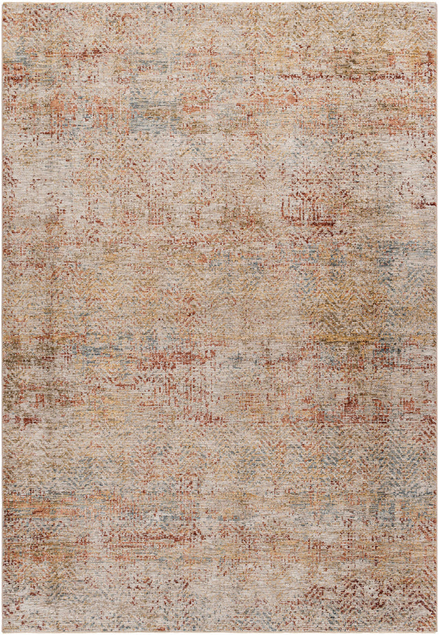 Sava Rust Rich Textured Traditional Rug - Ornate Home