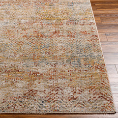 Sava Rust Rich Textured Traditional Rug - Ornate Home