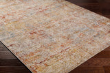 Sava Rust Rich Textured Traditional Rug - Ornate Home