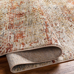 Sava Rust Rich Textured Traditional Rug - Ornate Home