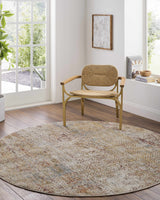 Sava Rust Rich Textured Traditional Rug - Ornate Home
